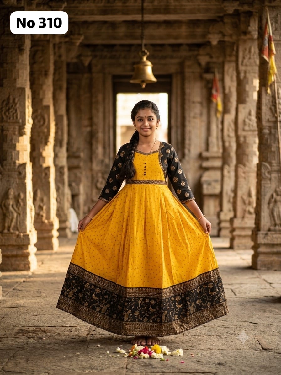 Silk Anarkali Gown (No 310)