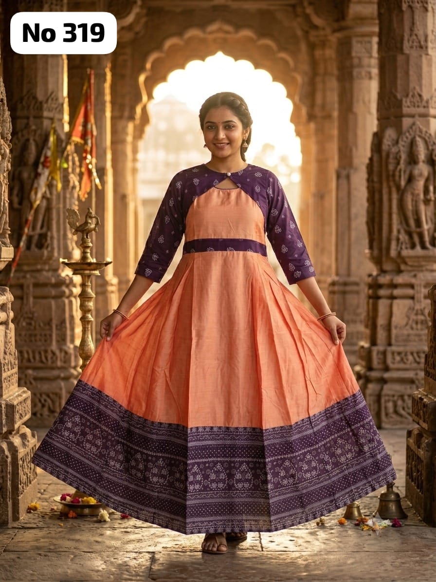 Silk Anarkali Gown (No 319)