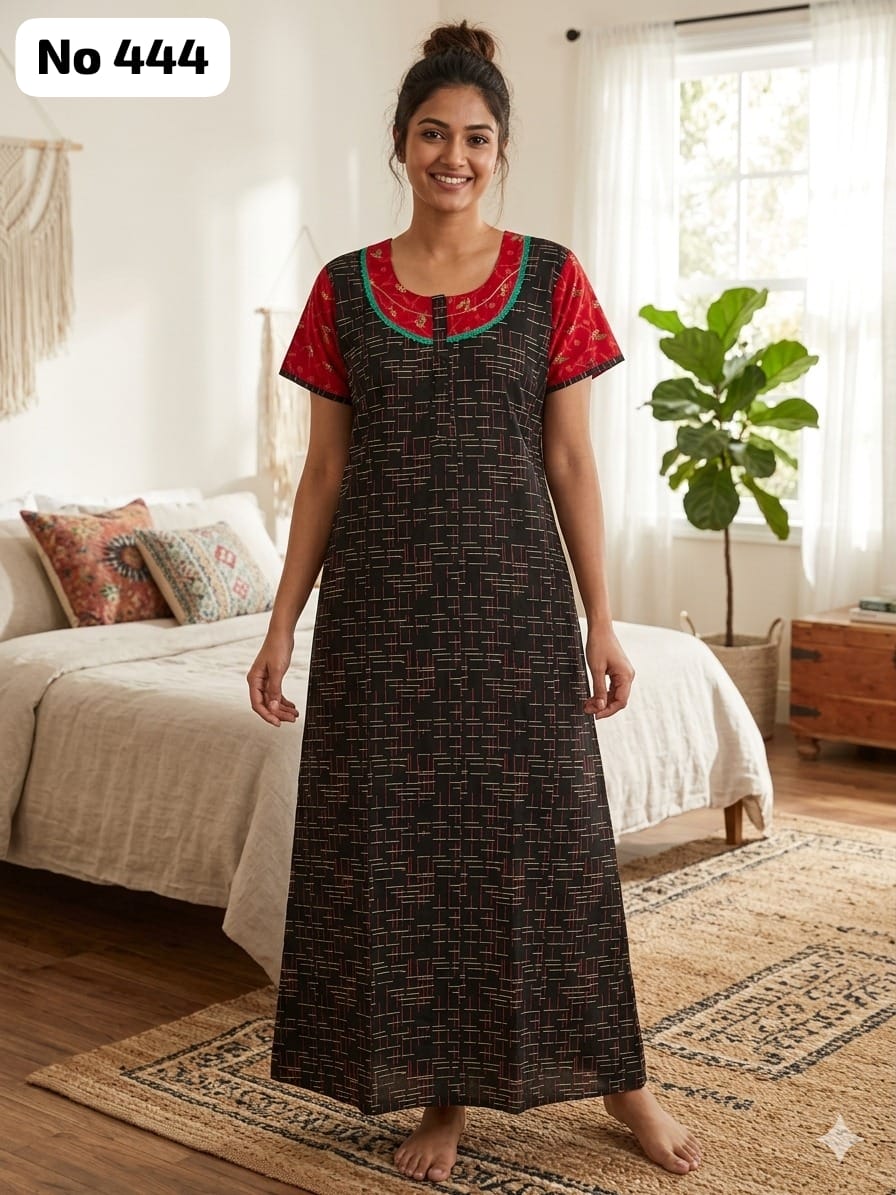 Premium Zip Nighty  (No 444)