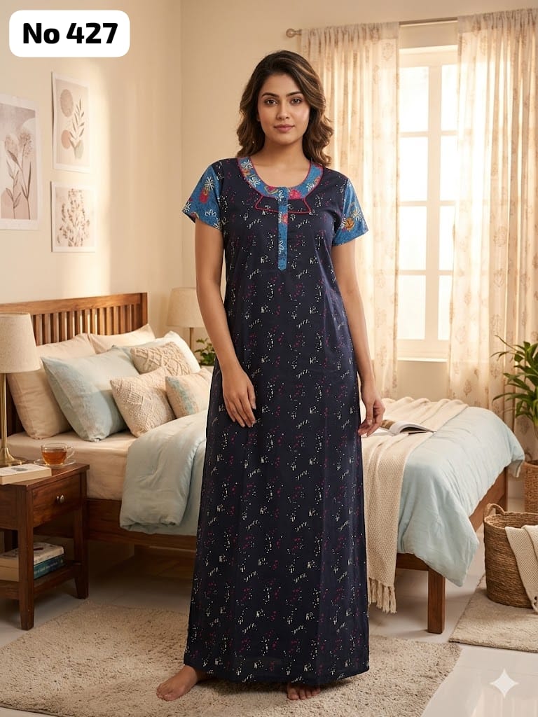 Premium Zip Nighty (No 427)