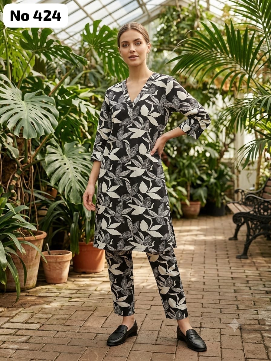Rayon Co-ord set (No 424)