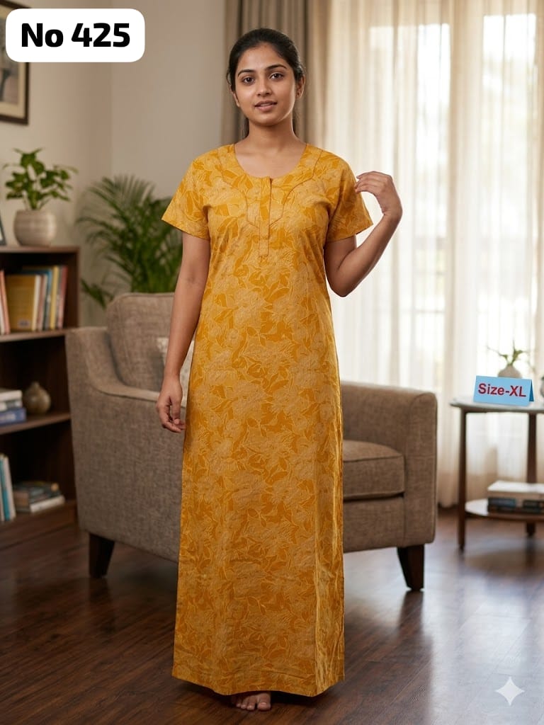 Premium Zip Nighty (No 425)
