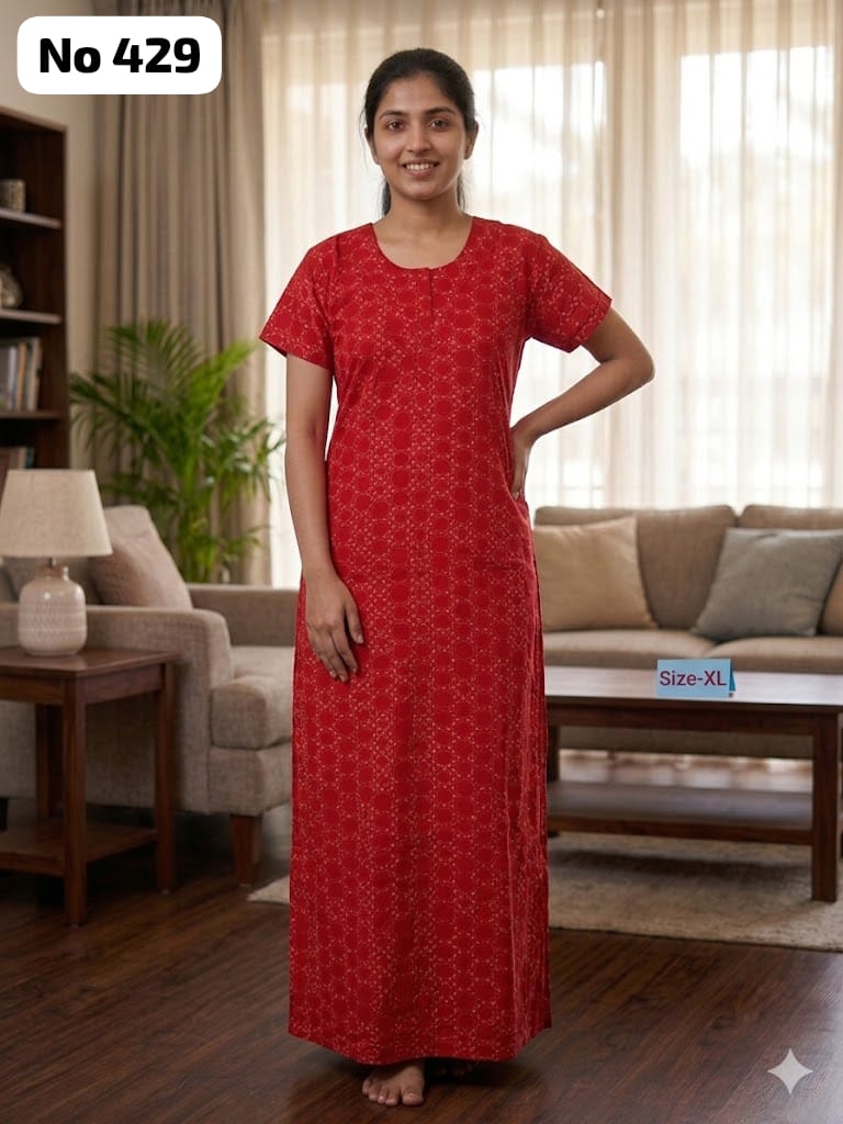 Premium Zip Nighty (No 429)