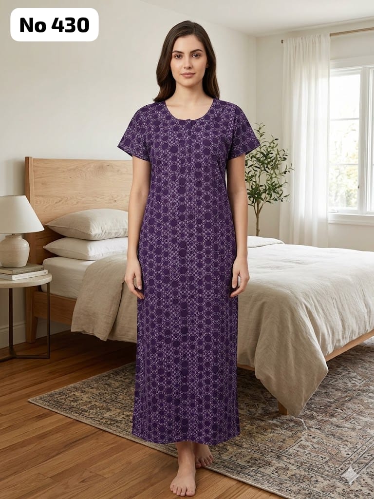 Premium Zip Nighty (No 430)