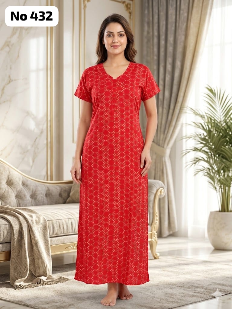 Premium Zip Nighty (No 432)