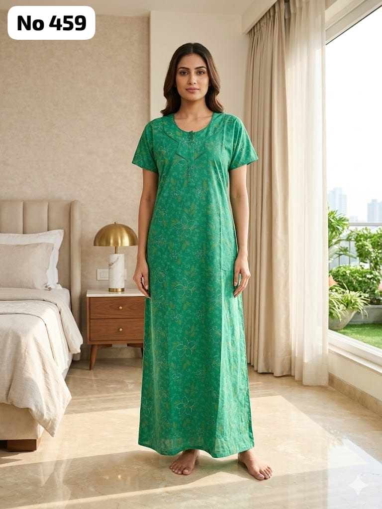 Premium Zip Nighty (No 459)