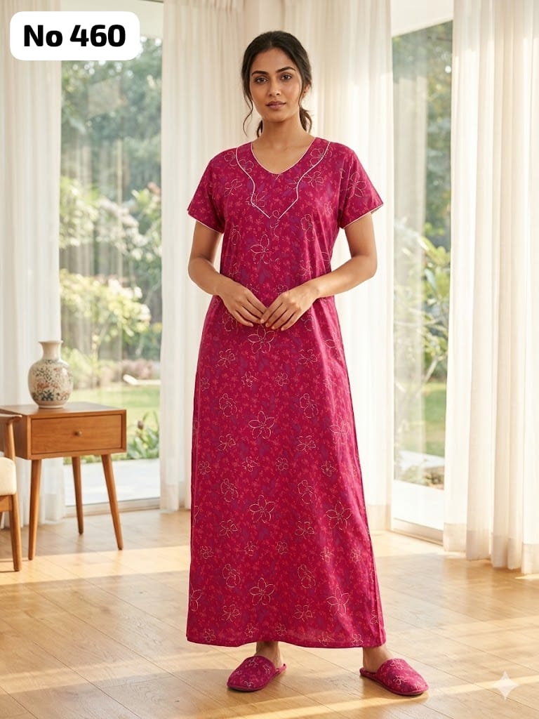Premium Zip Nighty (No 460)