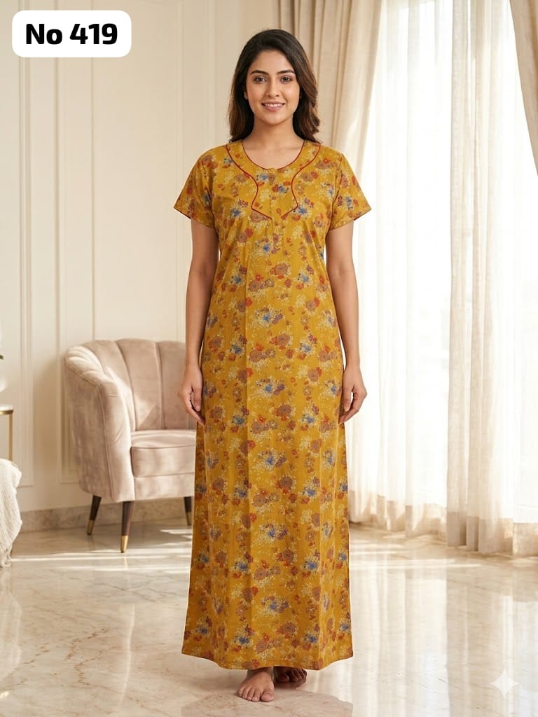 Premium Zip Nighty (No 419)