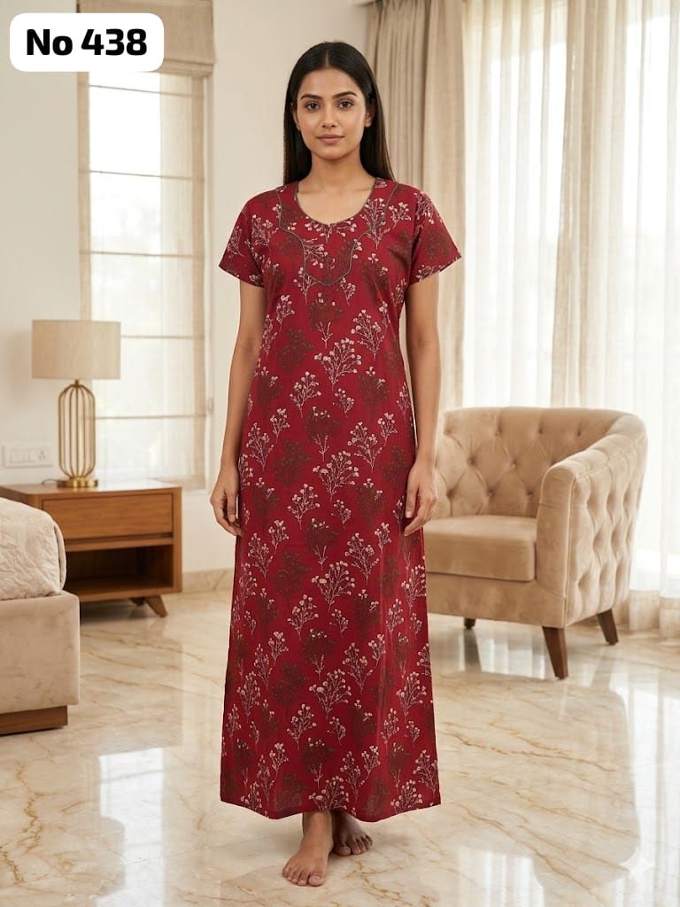Premium Zip Nighty (No 438)