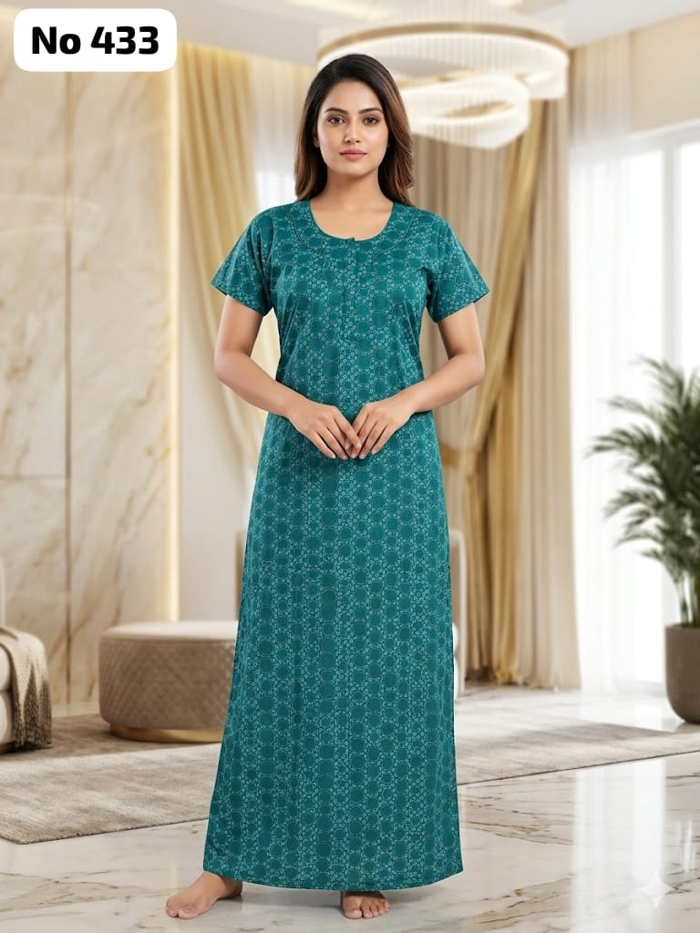 Premium Zip Nighty (No 433)