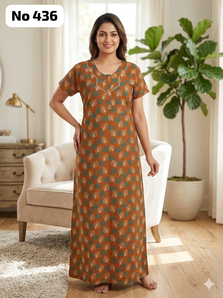 Premium Zip Nighty (No 436)