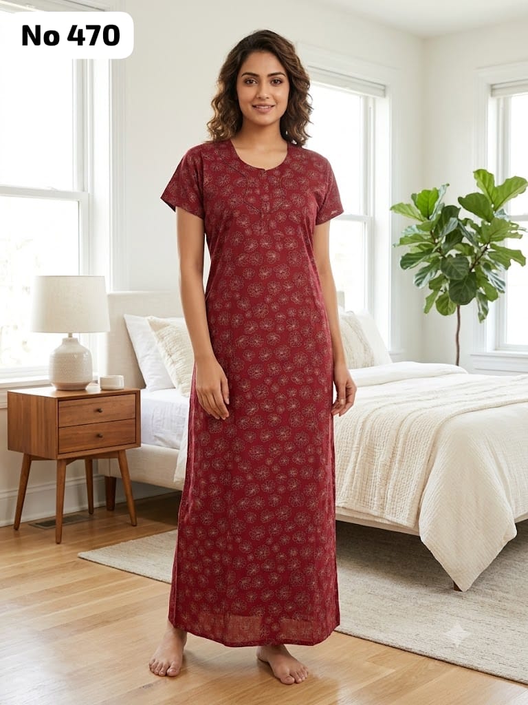 Premium Zip Nighty (No 470)