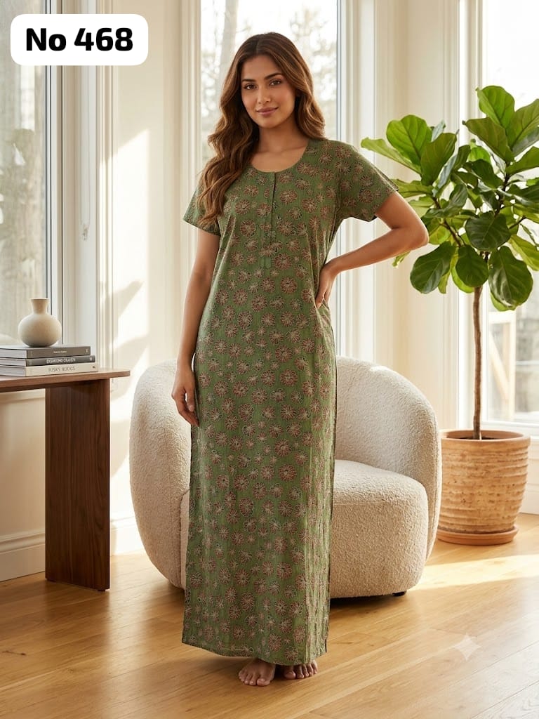 Premium Zip Nighty (No 468)