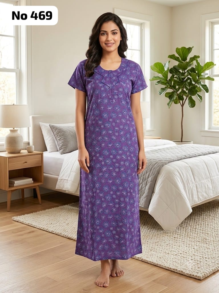 Premium Zip Nighty (No 469)