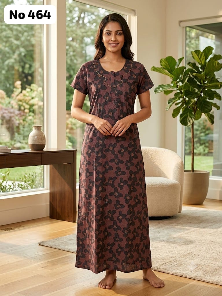 Premium Zip Nighty (No 464)