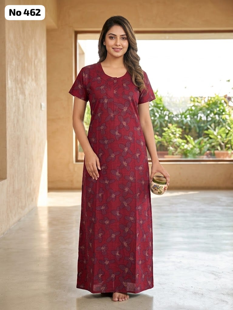 Premium Zip Nighty (No 462)