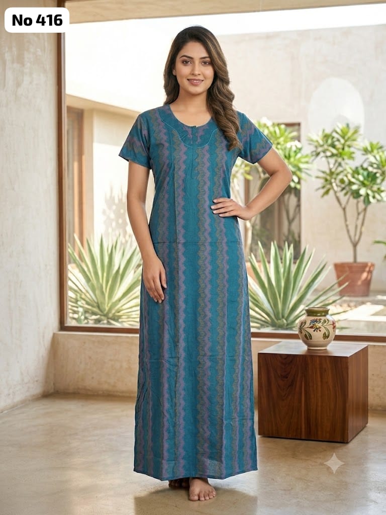 Premium Zip Nighty (No 416)