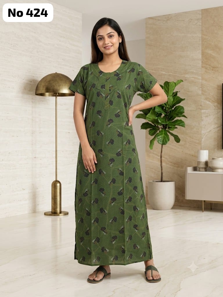 Premium Zip Nighty (No 424)