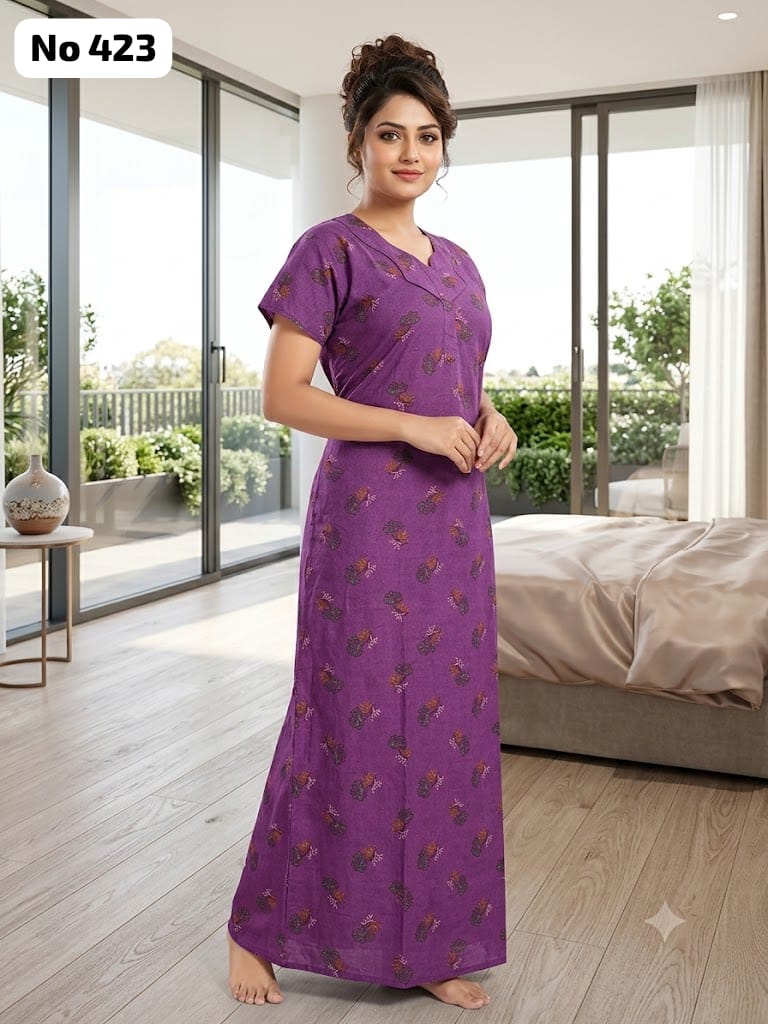 Premium Zip Nighty (No 423)