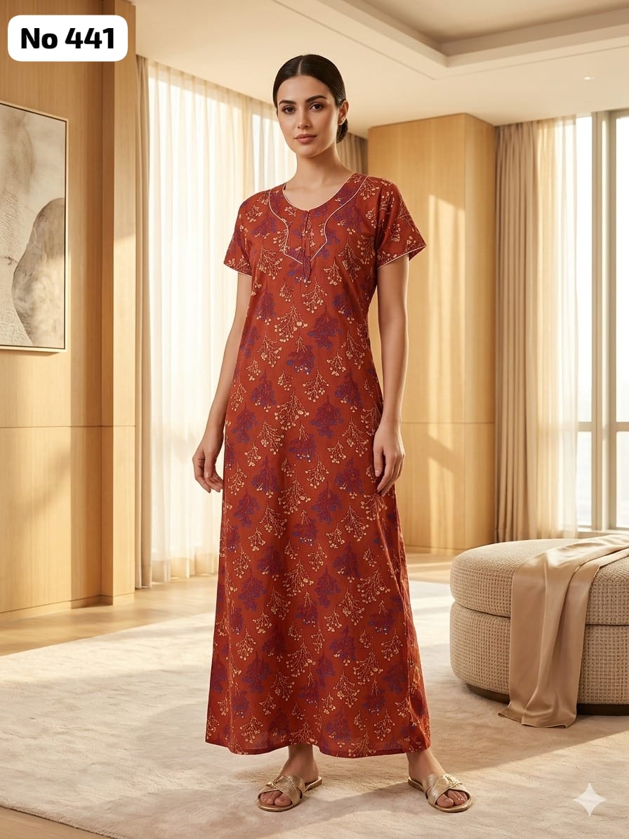 Premium Zip Nighty (No 441)