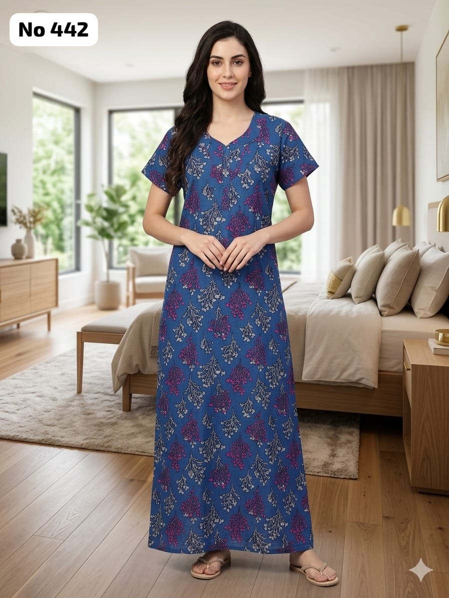 Premium Zip Nighty (No 442)