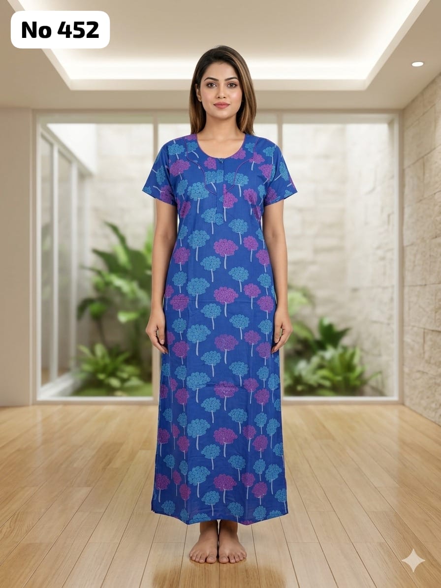 Premium Zip Nighty (No 452)