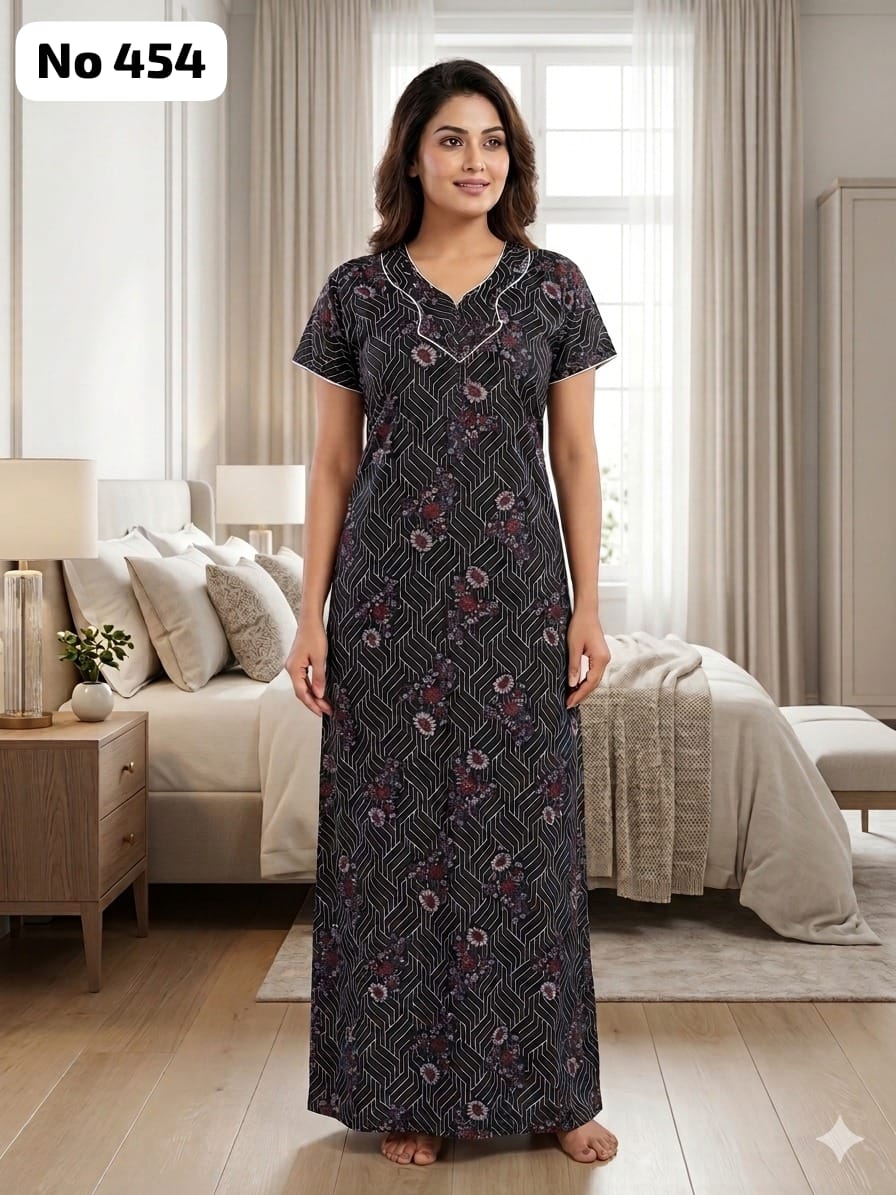 Premium Zip Nighty (No 454)