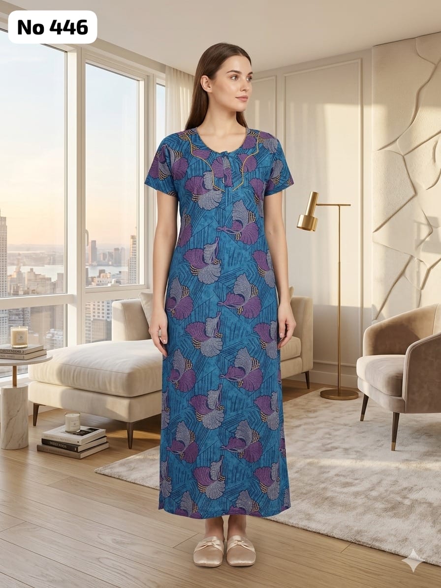 Premium Zip Nighty (No 446)