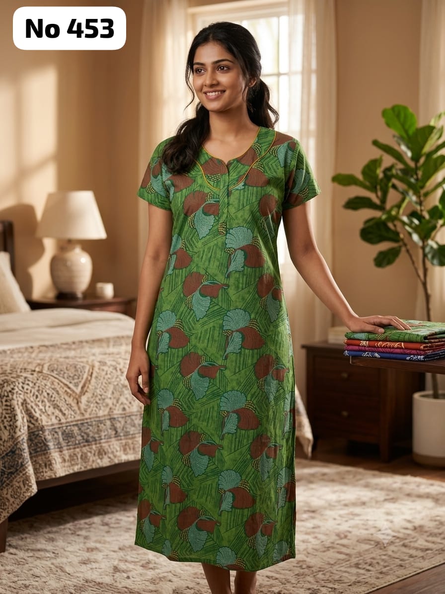 Premium Zip Nighty (No 453)