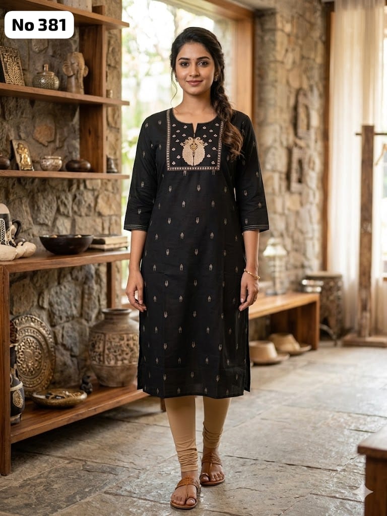 Big Embroidery Kurti (No 381)