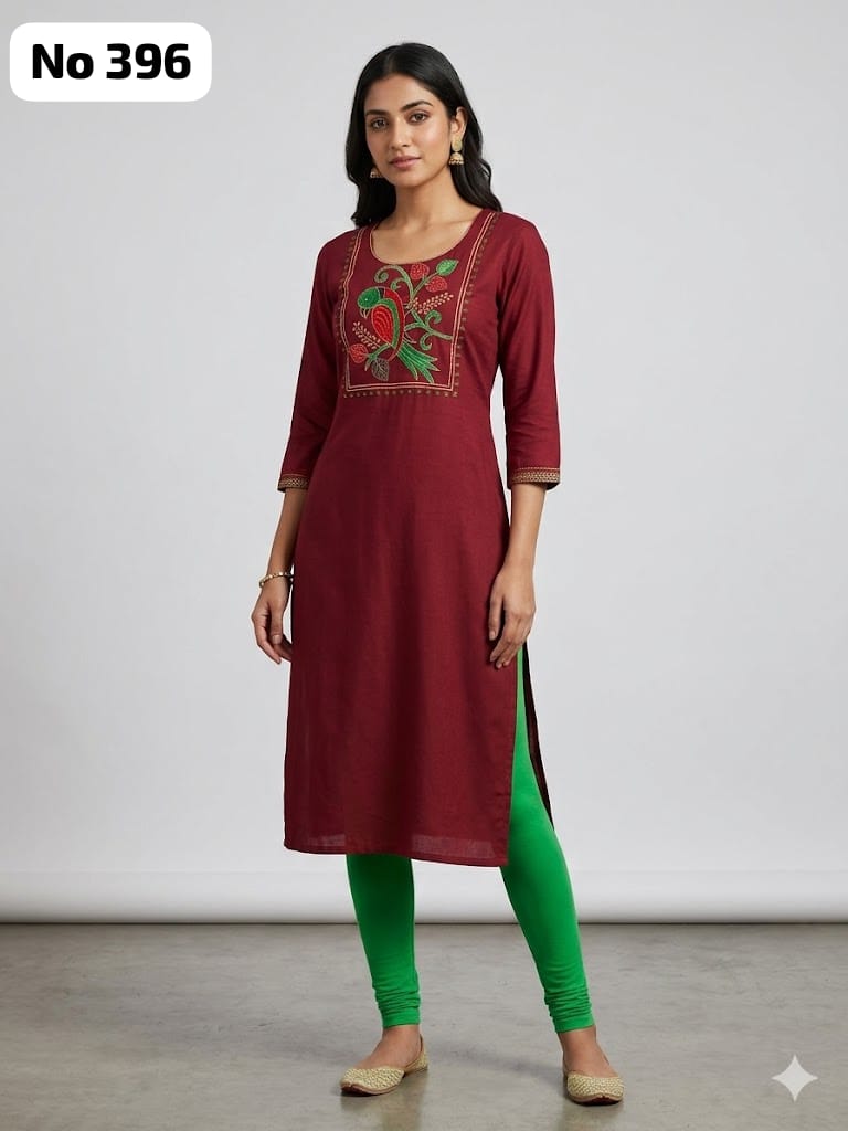 Big Embroidery Kurti (No 396)