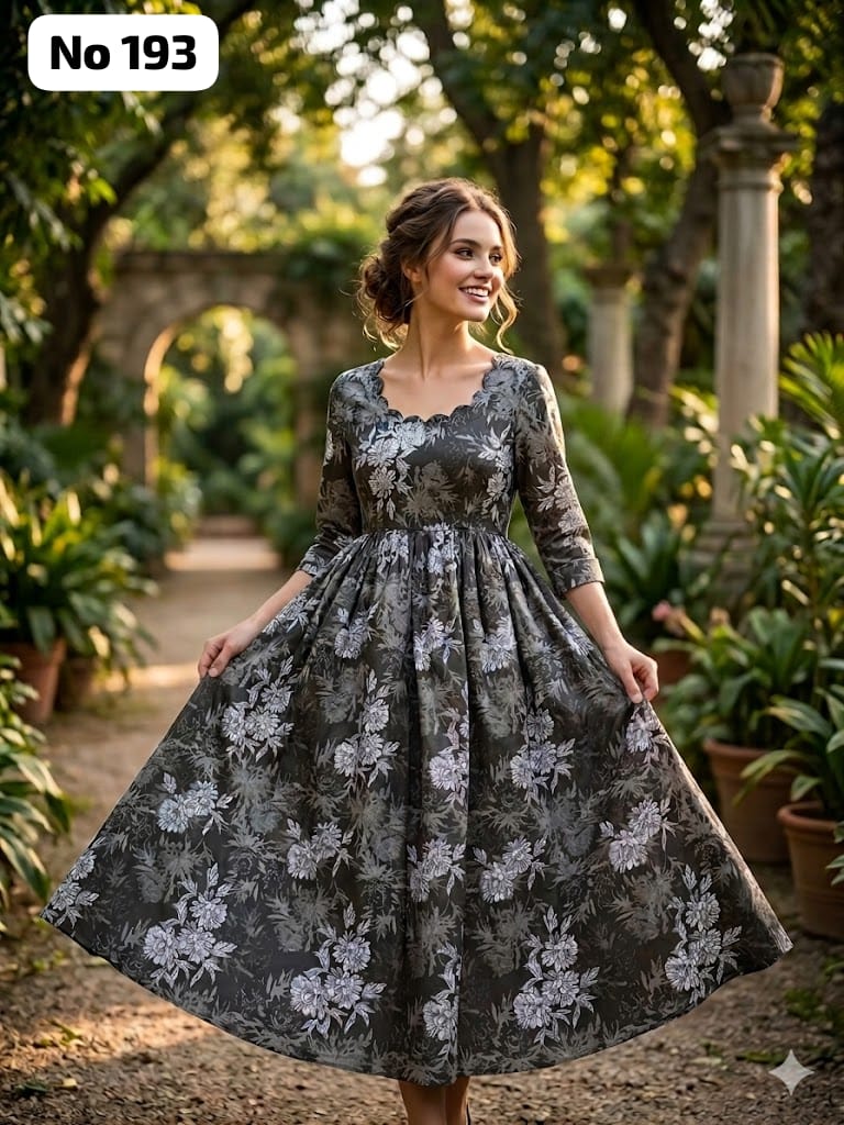 Kalamkari Anarkali  (No 193)