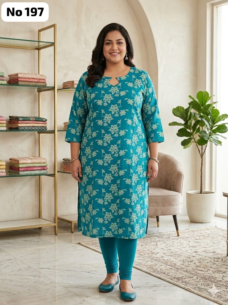 Dailywear Kurti Plus Size (No 197)