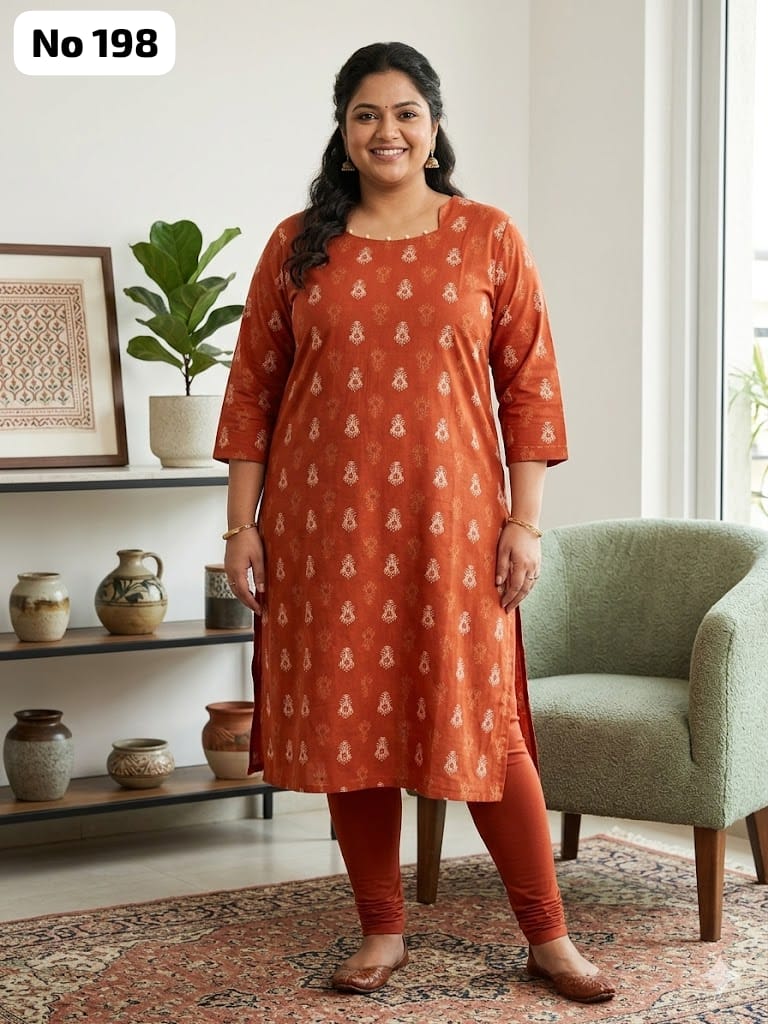 Dailywear Kurti Plus Size (No 198)