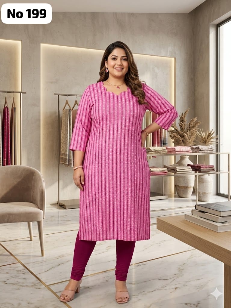 Dailywear Kurti Plus Size (No 199)