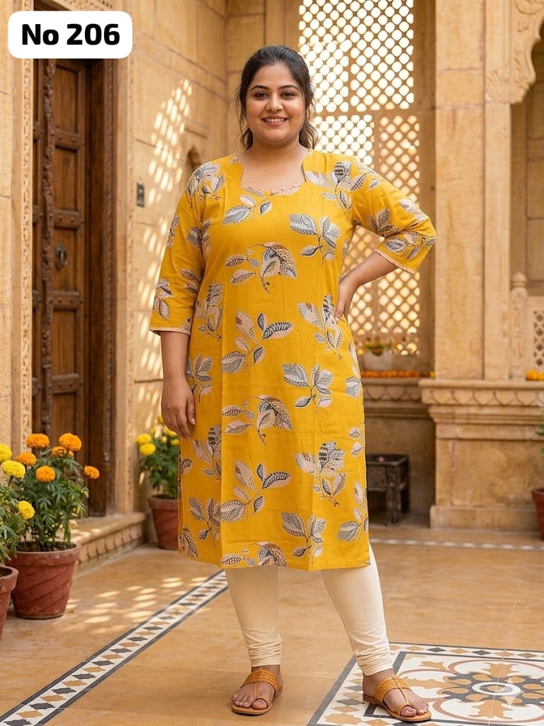 Dailywear Kurti Plus Size (No 206)