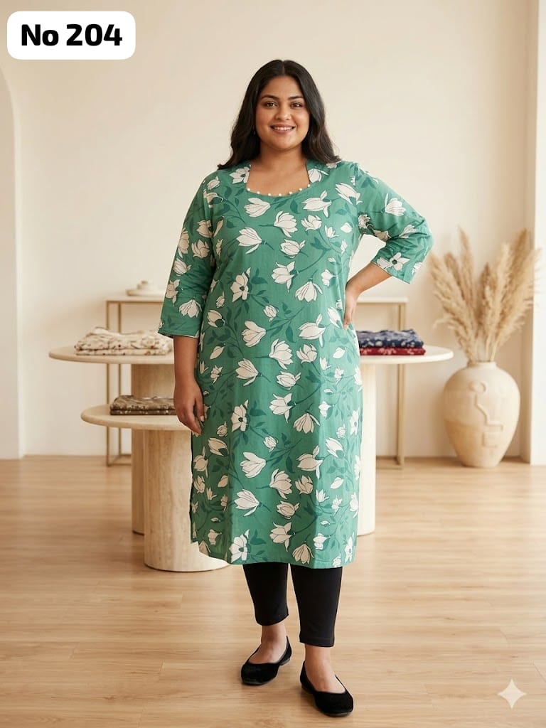 Dailywear Kurti Plus Size (No 204)