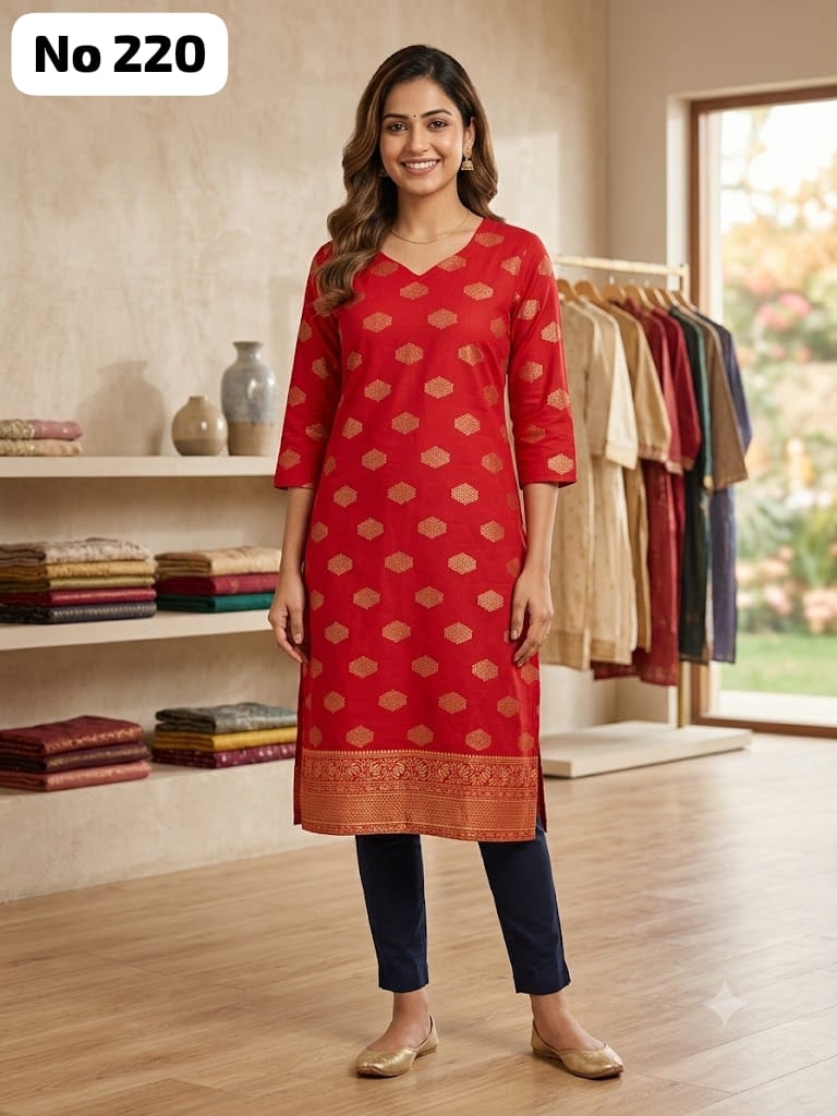 Dailywear Rayon Kurtis (No 220)