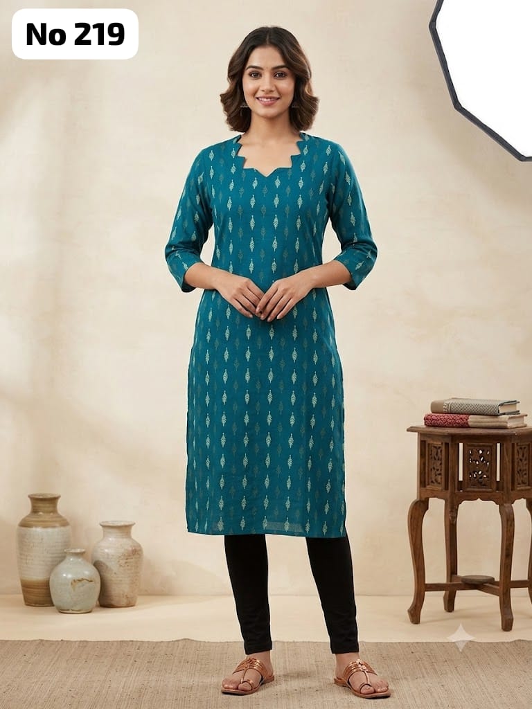 Dailywear Rayon Kurtis (No 219)