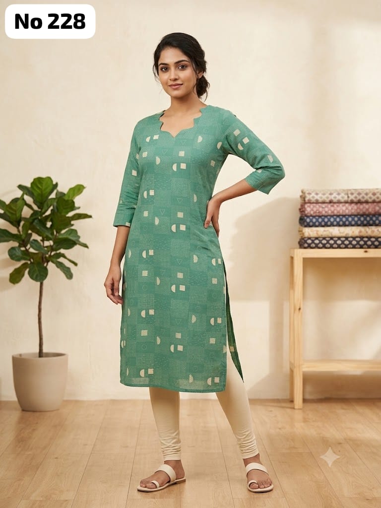 Dailywear Rayon Kurtis (No 228)