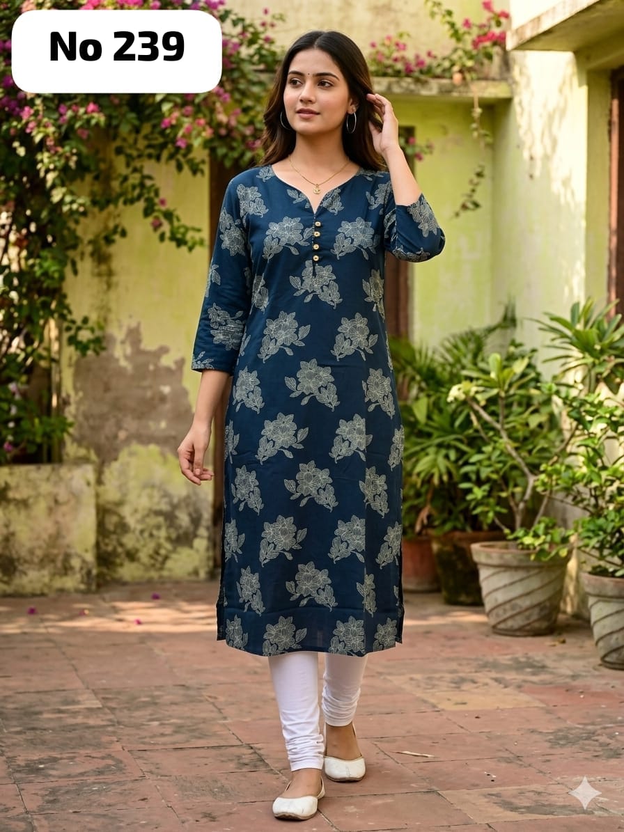 Dailywear Rayon Kurtis (No 239)