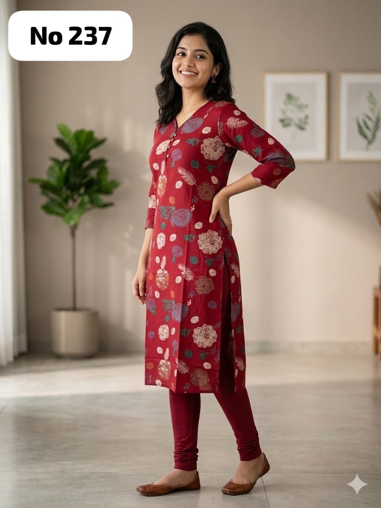 Dailywear Rayon Kurtis (No 237)