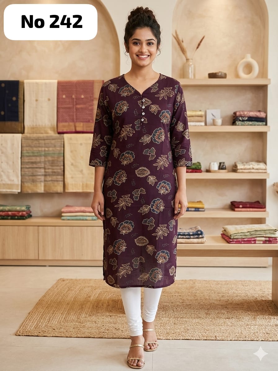 Dailywear Rayon Kurtis (No 242)