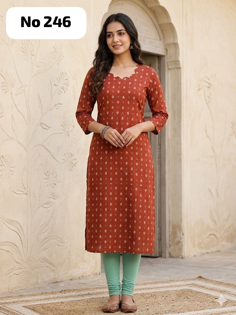 Dailywear Rayon Kurtis (No 246)