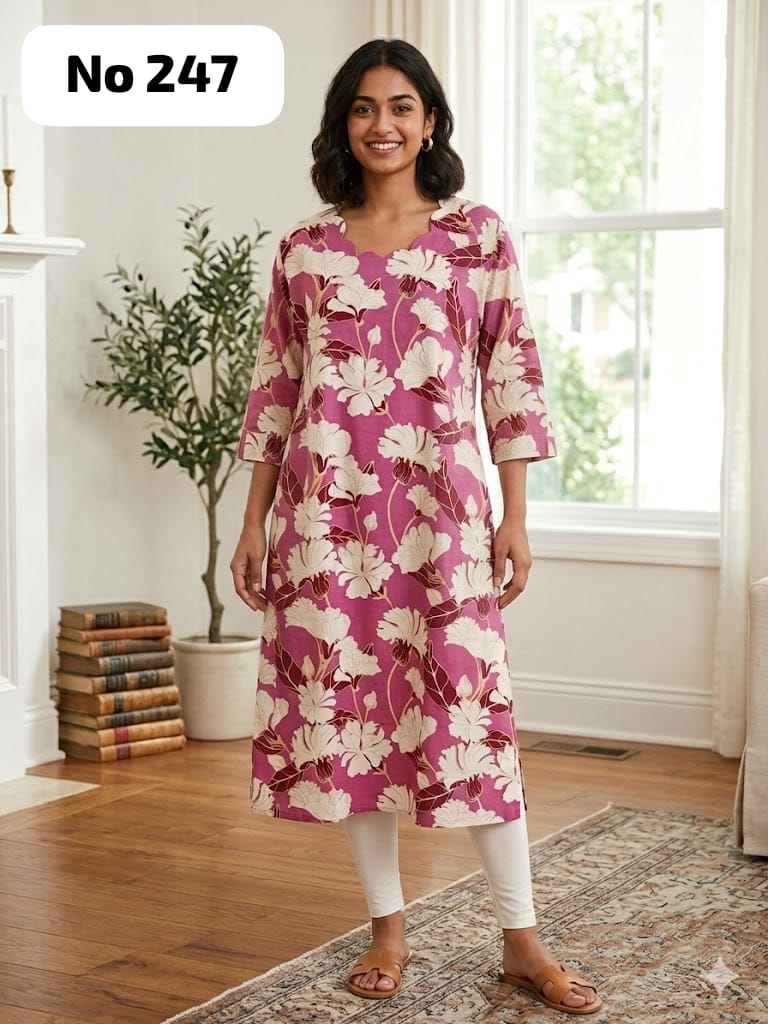 Dailywear Rayon Kurtis (No 247)