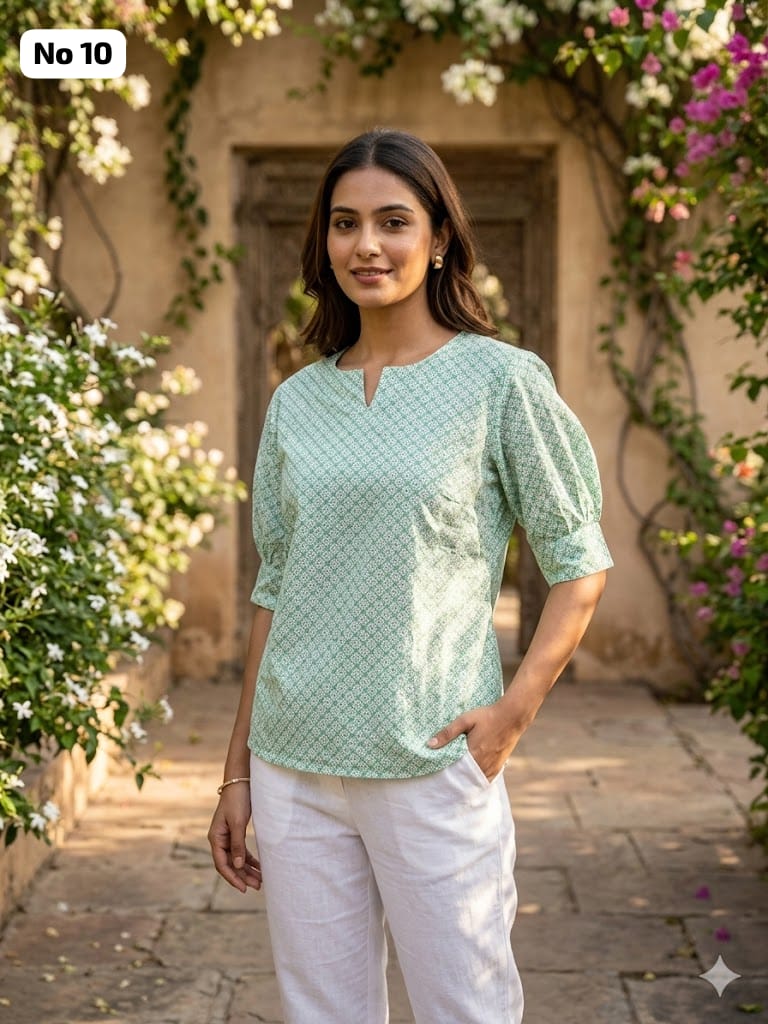 Capsule Cotton Short Top (No 10)