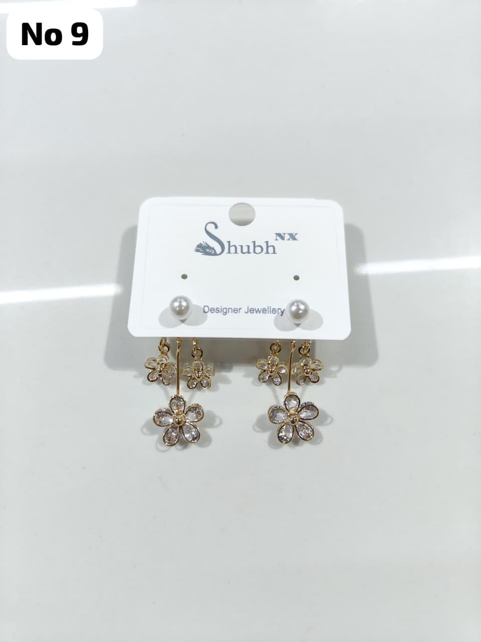 Anti-tarnish Earring (No 9)