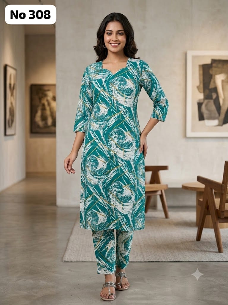 Rayon Co-ord Set (No 308)