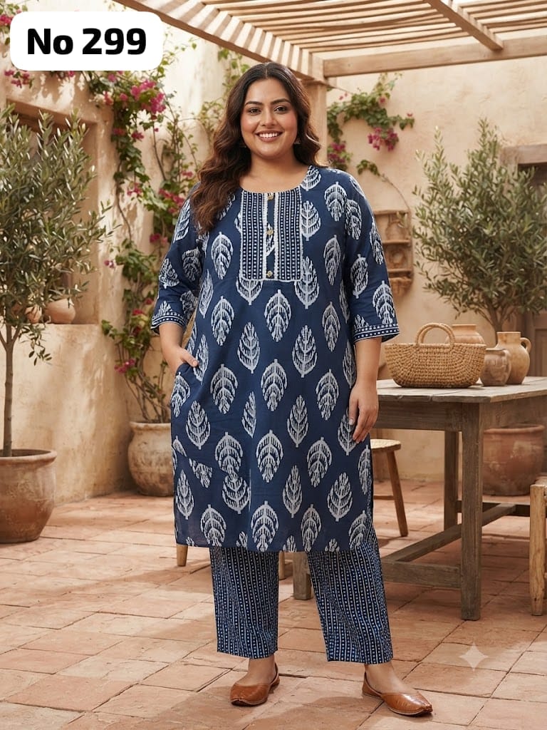 Jaipur Cotton 2 Pcs Set (No 299)