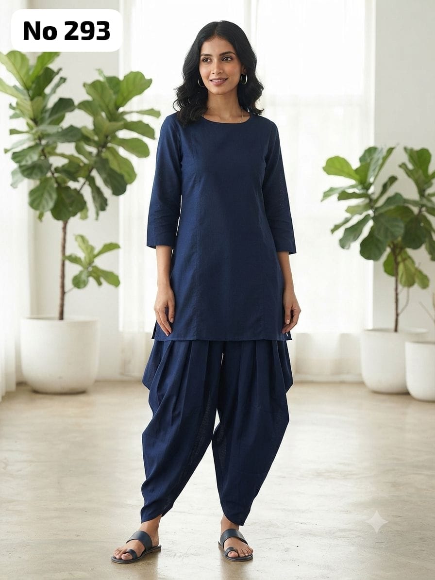 Stylish Shimmer Punjabi Style Co-ords (No 293)